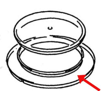 Bosch Parts: Bowl Splash Guard / Lid