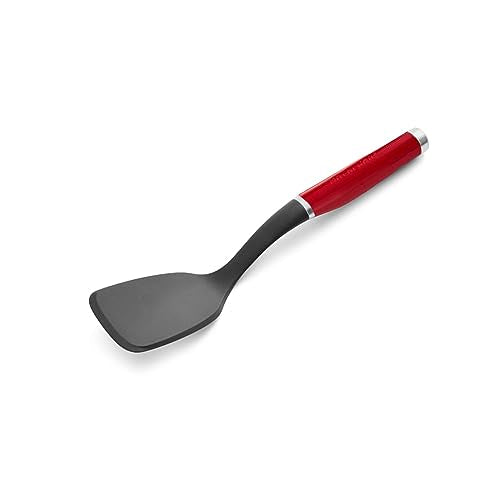 Batter scraping spatula, silicone, 'Empire Red' - KitchenAid