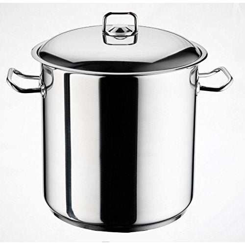 Gastro Large Deep Stainless Steel Induction Stock Pot Casserole Stockpot