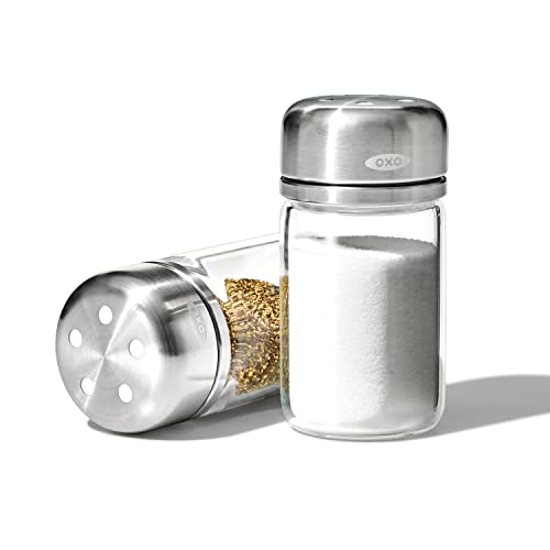 Glass Salt And Pepper Shaker Set