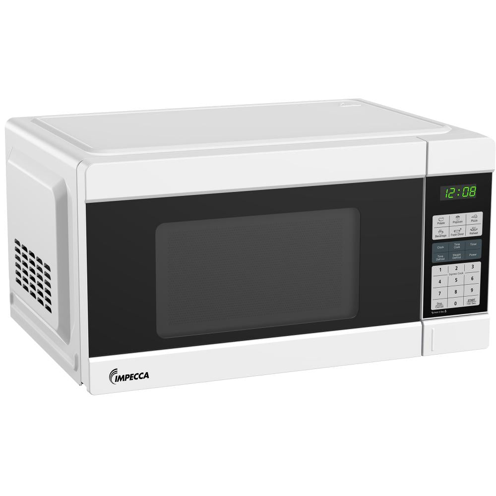 Compact Microwave- Express Cook- Tactile- White