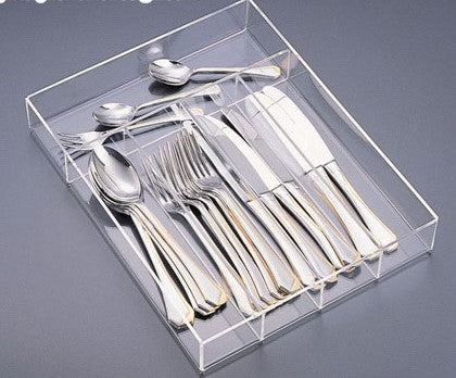 Clear acrylic Silverware organizer