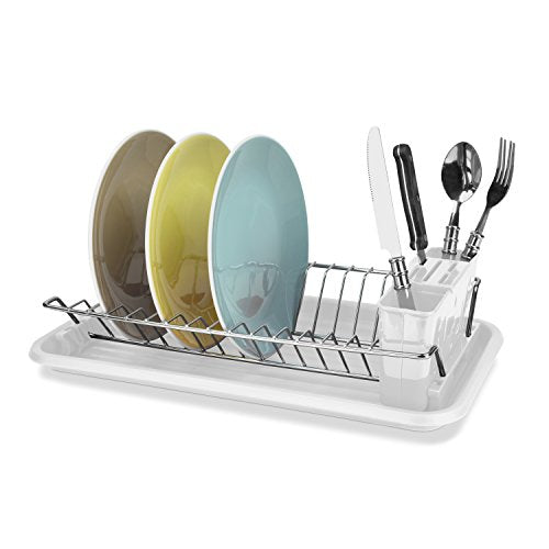 Home Basics Compact Dish Drainer, KITCHEN ORGANIZATION