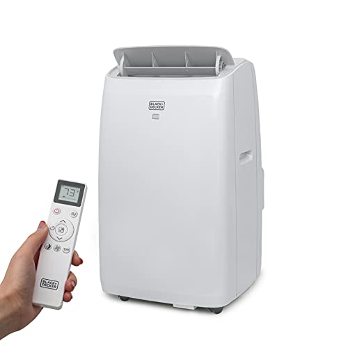 BLACK+DECKER 10,000 BTU Portable Air Conditioner up to 450 Sq. ft. with  Remote Control, White