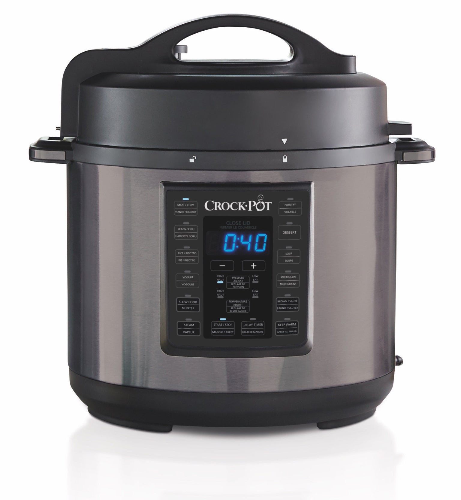 Crock-pot - 8-qt. Express Crock Programmable Slow Cooker And Pressure  Cooker Wit, Cookers & Steamers, Furniture & Appliances