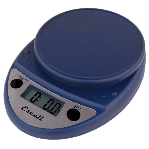 Escali Arti Glass Kitchen Scale Sky Blue