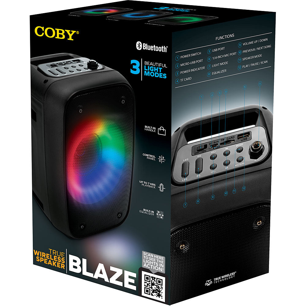 Coby Bluetooth top party speaker