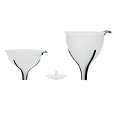 OXO Good Grips 3-Piece Secure Fit Funnel and Strainer Set