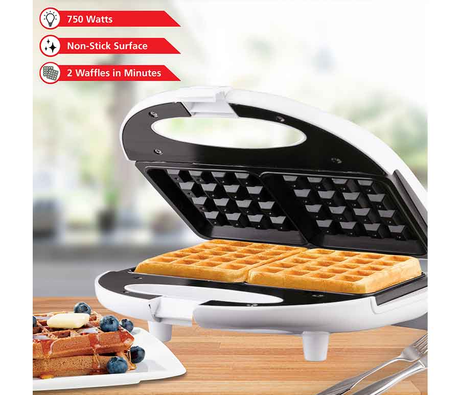 Brentwood Waffle Maker (White)