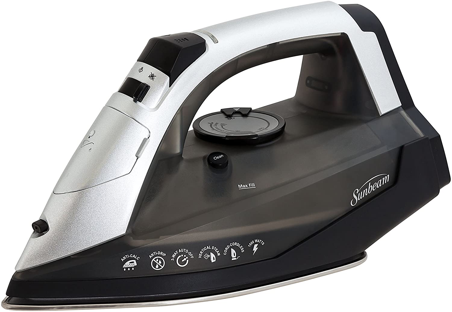 NEW Sunbeam sale 1500 Watt Corded/Cordless Steam Iron